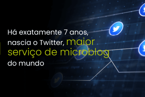 Há exatamente 7 anos, nascia o Twitter, maior serviço de microblog do mundo