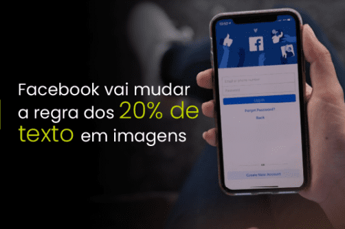 Facebook vai mudar a regra dos 20% de texto em imagens