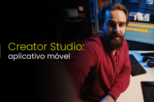 Creator Studio: aplicativo móvel