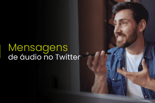 Mensagens de áudio no Twitter
